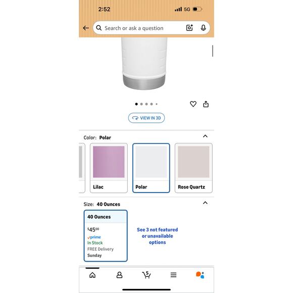 Stanley IceFlow Flip Straw Jug with Handle 40 oz| Twist On Lid and Flip Up Straw - Picture 7 of 7